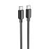 Кабель Type-C - Type-C Hoco X96 60W 100см 3A  (black)