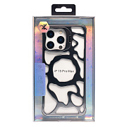 Чехол-накладка - Auspicious cloud series для "Apple iPhone 15 Pro Max" (titanium) (240555)