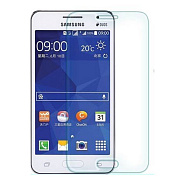 Защитное стекло - для "Samsung SM-G355 Galaxy Core 2" (тех.уп.) (light blue)