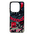 Чехол-накладка - PC094 для "Infinix Hot 40i" (цепи) (transparent/black) (233868)