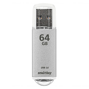 Флэш накопитель USB 64 Гб Smart Buy V-Cut 3.0 (grey)