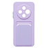 Чехол-накладка - SC337 с картхолдером для "Tecno Spark 30C 4G" (light violet) (237705)
