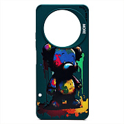 Чехол-накладка - SC335 для "Xiaomi Redmi A3"  (медведь) (dark green) (232960)