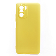 Чехол-накладка Activ Full Original Design для "Xiaomi Poco F3" (yellow)