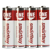 Батарейка AA Smart Buy LR6 ONE (4-BL) (48/480)