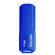 Флэш накопитель USB 64 Гб Smart Buy CLUE (blue)