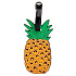 Брелок-бирка для багажа - рюкзака детская Luggage Tag (ананас) (007)