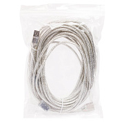 Кабель-удлинитель USB Glossar 7,5W 1 000см 1,5A  (silver)