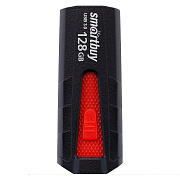 Флэш накопитель USB 128 Гб Smart Buy IRON 3.0 (black/red) 