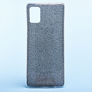 Чехол-накладка - Glamour для "Samsung SM-A515 Galaxy A51" (black)