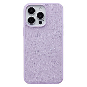 Чехол-накладка - PC071 POSH SHINE для "Apple iPhone 15 Pro Max" россыпь кристаллов (ice violet) (231614)