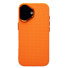 Чехол-накладка Luxo Creative PC для "Apple iPhone 17" (139) (g37) (orange) (242177)