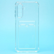 Чехол-накладка - SC276 с картхолдером для "Samsung Galaxy A26 5G" (transparent) (239386)
