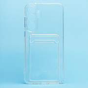 Чехол-накладка - SC276 с картхолдером для "Samsung Galaxy A55" (transparent) (228730)