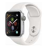 Ремешок - ApW Sport Band Apple Watch 42/44/45/49 mm силикон на кнопке (L) (white)