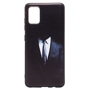 Чехол-накладка - SC185 для "Samsung SM-A515 Galaxy A51" (014) (black)