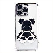 Чехол-накладка - SC330 для "Apple iPhone 15 Pro Max" (silver) (226741)