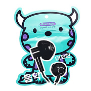 Проводные наушники с микрофоном вкладыши Music Taxi X-605 Jack 3,5 (тех.уп.)  (black)