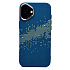 Чехол-накладка Luxo Creative PC  для "Apple iPhone 16 Plus" (135) (blue/green)