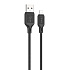 Кабель USB - Apple lightning Hoco X90 Cool 12W 100см 2,4A  (black)