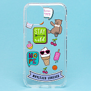 Чехол-накладка - SC196 для "Apple iPhone 11 Pro" (005) (прозрачный)