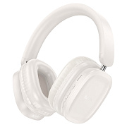 Bluetooth-наушники полноразмерные Hoco W51 Delightful (milky white)