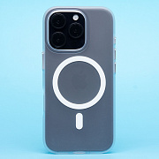 Чехол-накладка - SM038 SafeMag для "Apple iPhone 16 Pro" (white/matte transparent) (238597)