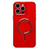 Чехол-накладка - SM050 SafeMag для "Apple iPhone 15 Pro Max" (red)