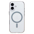 Чехол-накладка - SM041 SafeMag для "Apple iPhone 17" (transparent/silver)