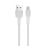 Кабель USB - Type-C Hoco X20 Exotic Radiance 18W 100см 3A  (white)