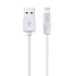 Кабель USB - Apple lightning Hoco X1 Rapid 2pcs 10,5W 100см 2,1A  (white)
