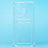 Чехол-накладка - SC276 с картхолдером для "Tecno Pop 9 5G/Spark 30C 5G" (transparent)