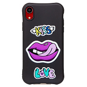 Чехол-накладка - SC210 для "Apple iPhone XR" (005) (black)