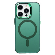 Чехол-накладка - SM025 SafeMag для "Apple iPhone 14 Pro" (green) (232103)