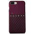 Чехол-накладка Mokka Flower pattern series для "Apple iPhone 7 Plus/8 Plus" (burgundy) ..