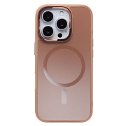 Чехол-накладка - SM023 SafeMag для "Apple iPhone 16 Pro" (rose gold)