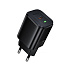 Адаптер Сетевой Borofone BAS84A USB/Type-C 25W (black)