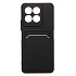 Чехол-накладка - SC337 с картхолдером для "Honor X6c" (black) (241227)