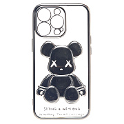 Чехол-накладка - SC330 для "Apple iPhone 13 Pro" (silver)