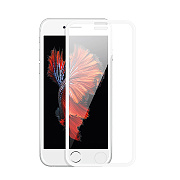 Защитное стекло Full Screen Hoco 3D Narrow edges HD tempered glass (A11) для Apple iPhone 6/iPhone 6S/iPhone 7/iPhone 8 (white) (white)