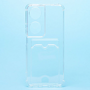 Чехол-накладка - SC278 с картхолдером для "Honor X7b" (transparent) (231663)