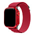 Ремешок - ApW27 Alpine Loop Apple Watch 42/44/45/49 mm текстиль (red)