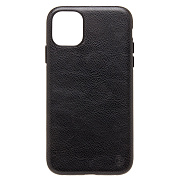 Чехол-накладка Cellis SM031 SafeMag для "Apple iPhone 11" Натуральная кожа (black) (237484)