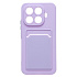 Чехол-накладка - SC337 с картхолдером для "Xiaomi 15T Pro" (light violet) (242324)