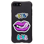 Чехол-накладка - SC210 для "Apple iPhone 7 Plus/iPhone 8 Plus" (005) (black)