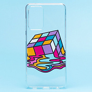 Чехол-накладка - SC225 для "Samsung SM-A525 Galaxy A52" (001) (прозрачный)