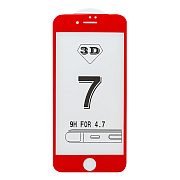 Защитное стекло Full Screen Activ 3D для "Apple iPhone 7/iPhone 8/iPhone SE 2020" (red)