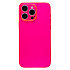 Чехол-накладка - SC344 для "Apple iPhone 15 Pro Max" (transparent/pink) (232003)