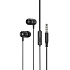 Проводные наушники с микрофоном внутриканальные Borofone BM77 Ascending Jack 3,5  (black)