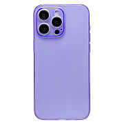 Чехол-накладка - SC344 для "Apple iPhone 15 Pro Max" (transparent/violet) (232004)